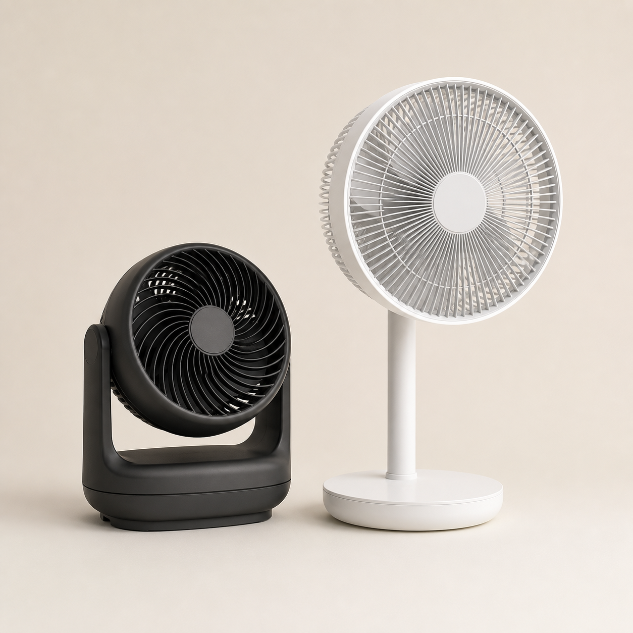 Unbranded desktop and pedestal fans