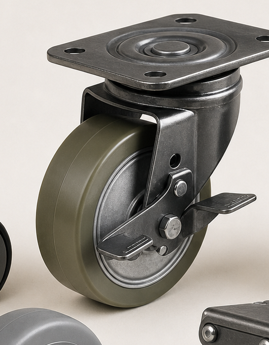 Brake caster example