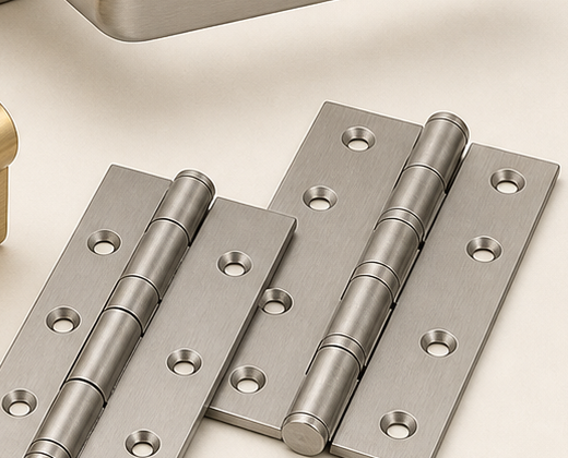 Stainless steel butt hinges example