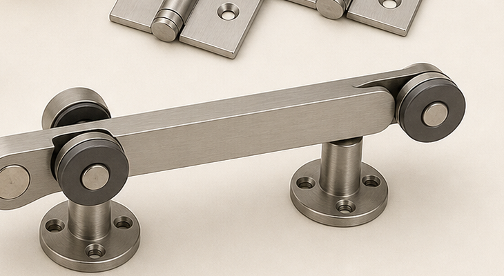 Sliding door fitting example