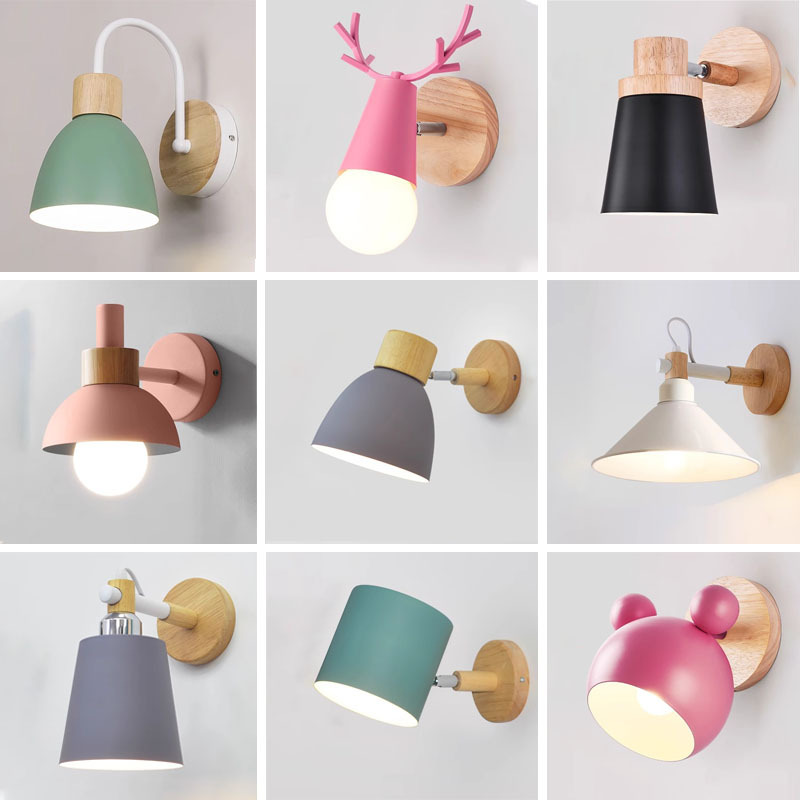 Bedside reading wall light example