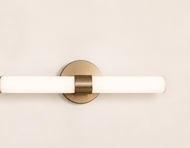 LED bathroom mirror light example