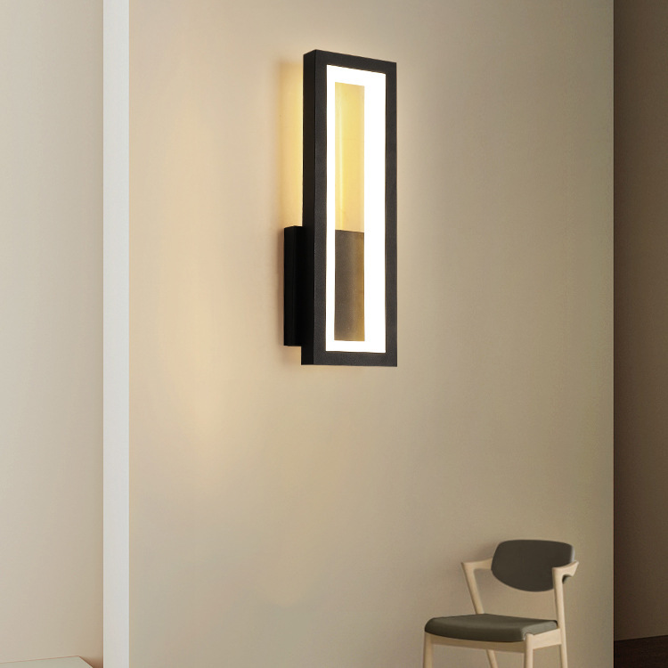 Touch control wall light example
